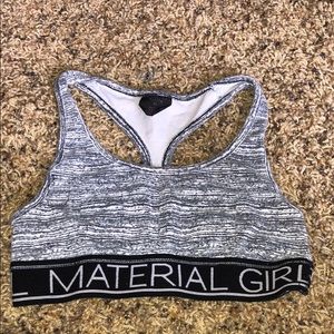Material Girl sports bra 💋.